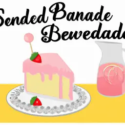 Teaser Image: Strawberry-Lemonade Bridal Shower Cake